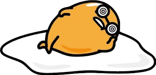 Sticker Gudetama for Svikipiki