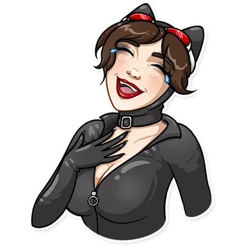 Стикер из набора "Catwoman ::TgSticker"