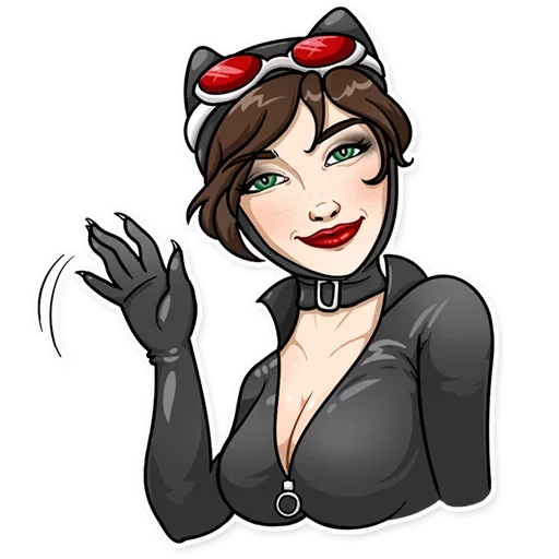 Sticker from the "Catwoman ::TgSticker" sticker pack