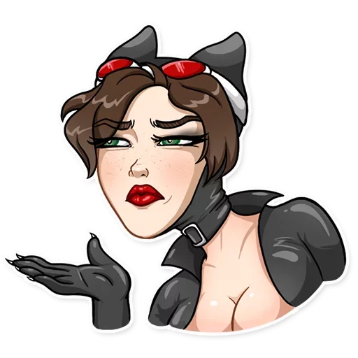 Стикер из набора "Catwoman ::TgSticker"