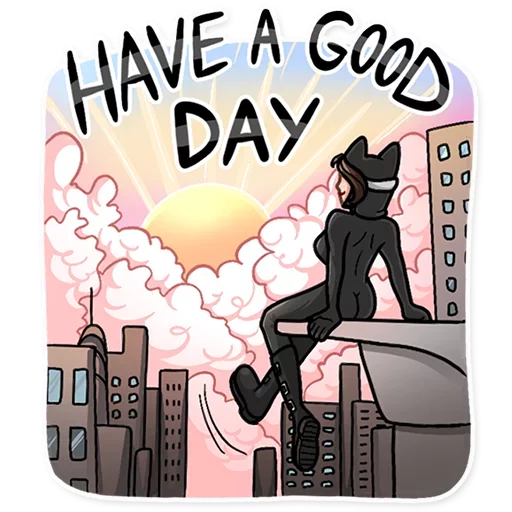 Sticker from the "Catwoman ::TgSticker" sticker pack