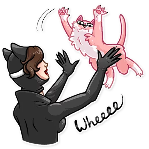 Sticker from the "Catwoman ::TgSticker" sticker pack