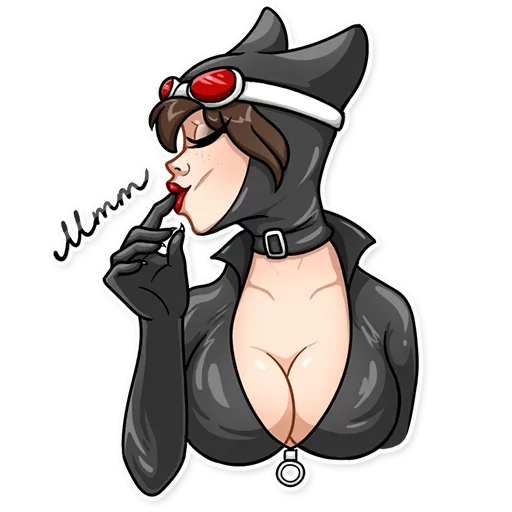 Стикер из набора "Catwoman ::TgSticker"