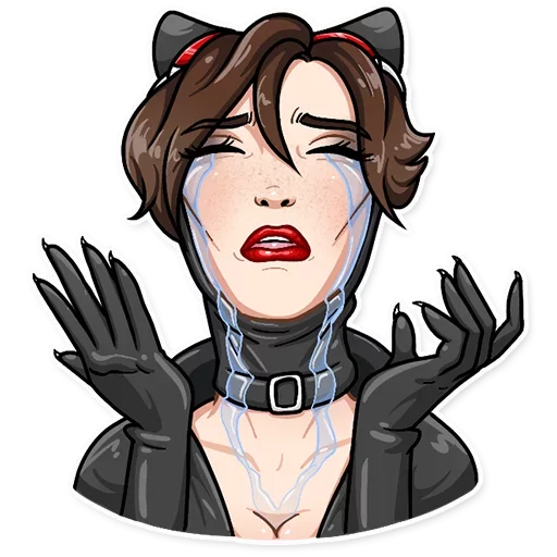 Стикер из набора "Catwoman ::TgSticker"