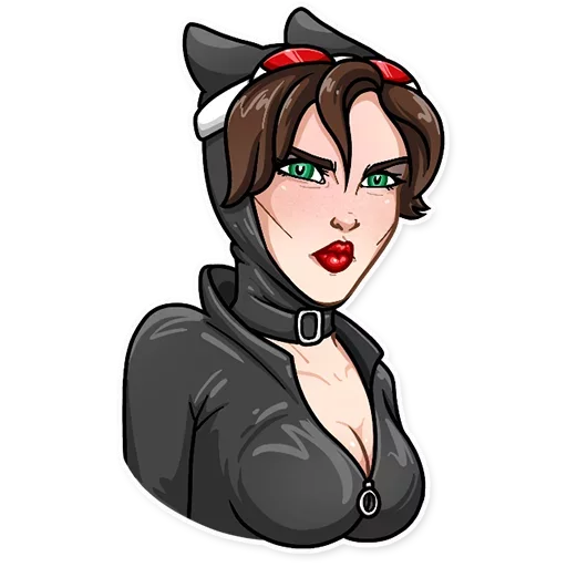 Стикер из набора "Catwoman ::TgSticker"