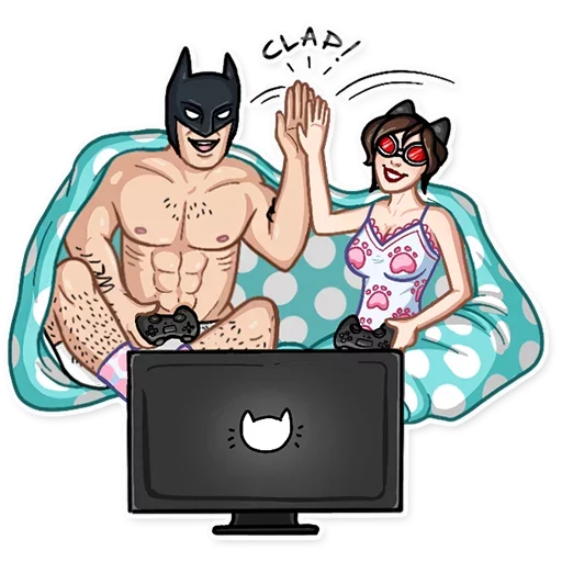 Стикер из набора "Catwoman ::TgSticker"