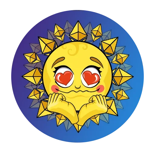 Sticker from the "Sun" sticker pack