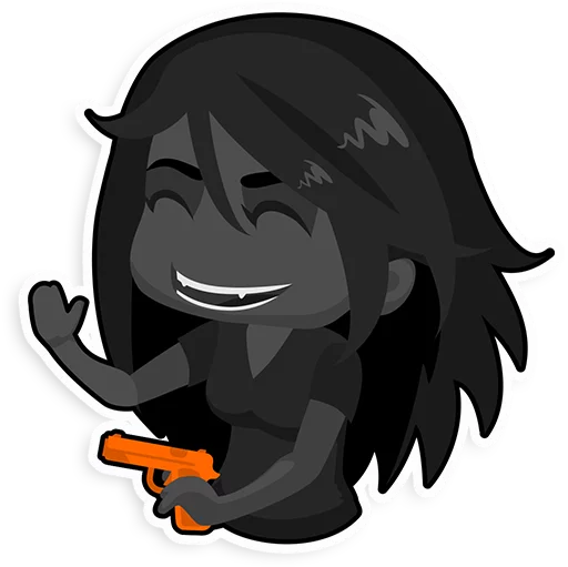 Sticker from the "fire-mori" sticker pack