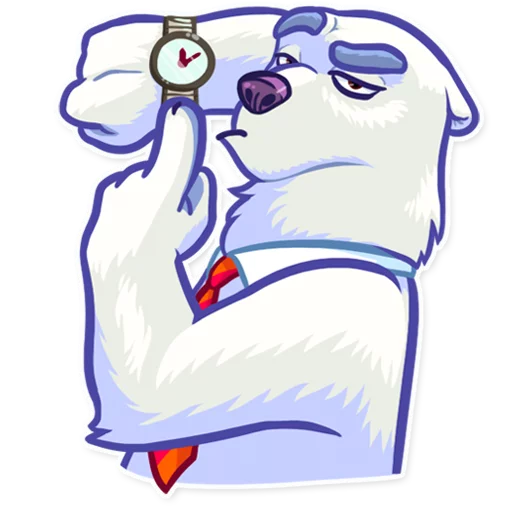 Sticker from the "Polar Bear" sticker pack