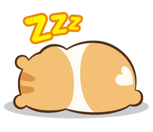 Sticker from the "Chloe the Hamster" sticker pack