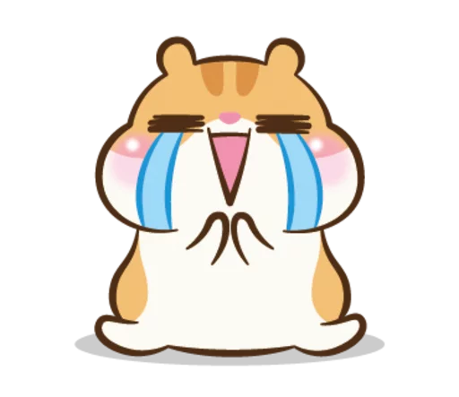 Sticker from the "Chloe the Hamster" sticker pack