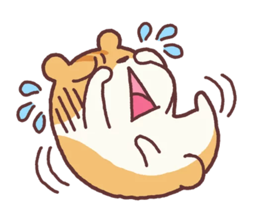 Sticker from the "Chloe the Hamster" sticker pack