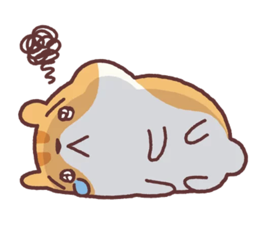 Sticker from the "Chloe the Hamster" sticker pack