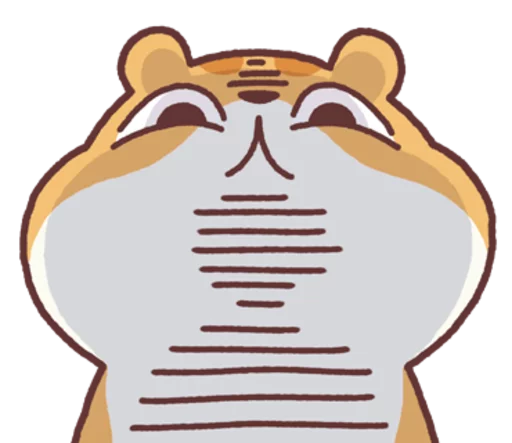 Sticker from the "Chloe the Hamster" sticker pack