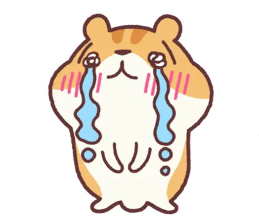 Sticker from the "Chloe the Hamster" sticker pack