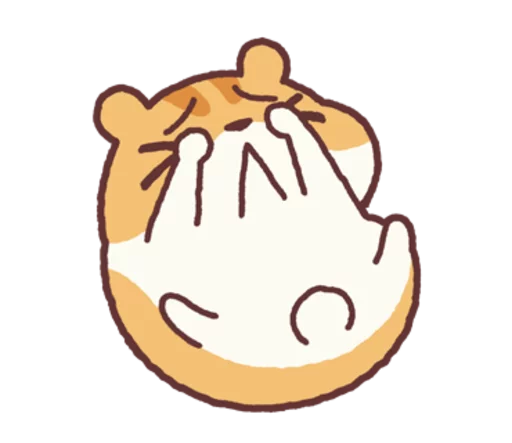 Sticker from the "Chloe the Hamster" sticker pack