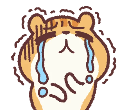 Sticker from the "Chloe the Hamster" sticker pack