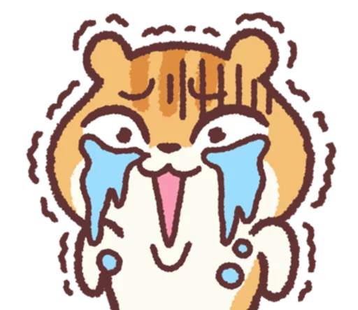 Sticker from the "Chloe the Hamster" sticker pack