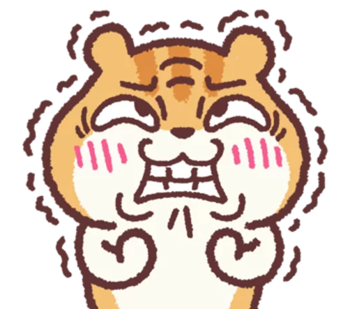 Sticker from the "Chloe the Hamster" sticker pack