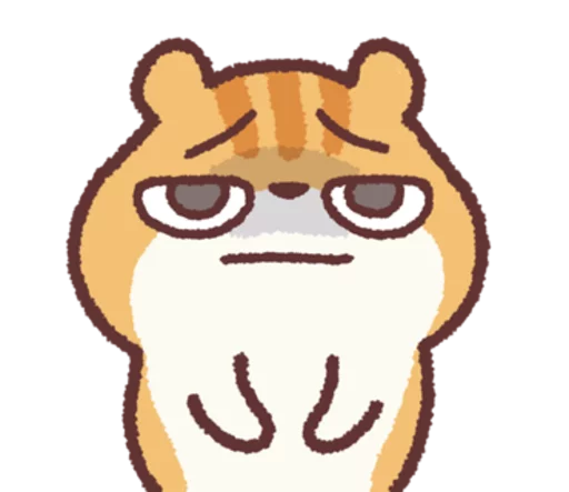 Sticker from the "Chloe the Hamster" sticker pack