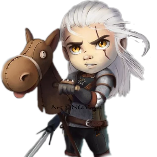 Sticker from the "Witcher" sticker pack