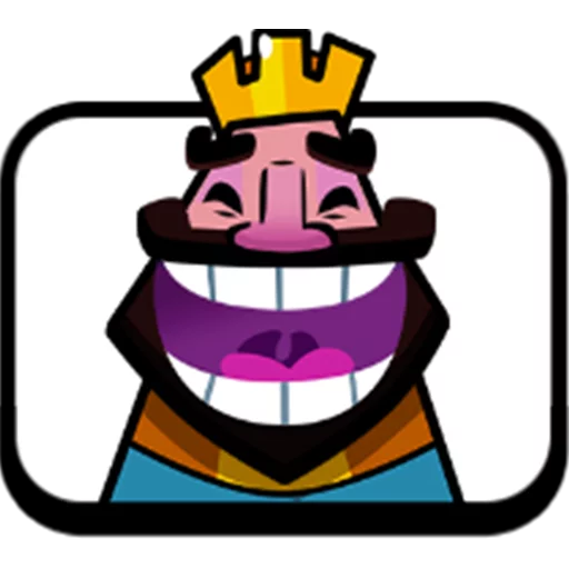 Стикер из набора "Clash Royale Emotes"