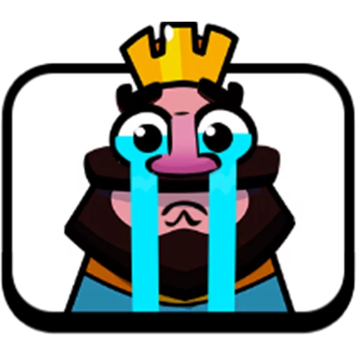 Стикер из набора "Clash Royale Emotes"