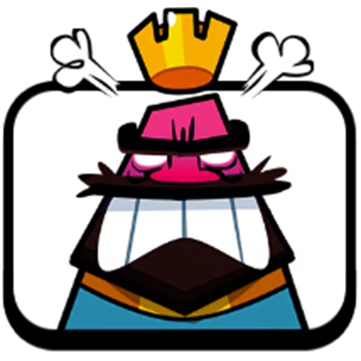 Sticker from the "Clash Royale Emotes" sticker pack