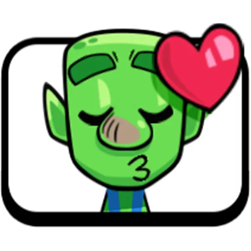 Sticker from the "Clash Royale Emotes" sticker pack