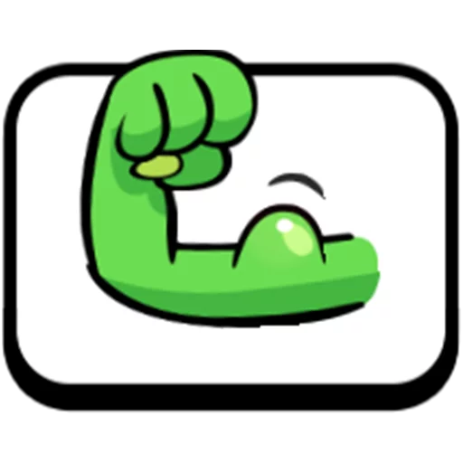 Sticker from the "Clash Royale Emotes" sticker pack