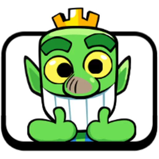 Sticker from the "Clash Royale Emotes" sticker pack