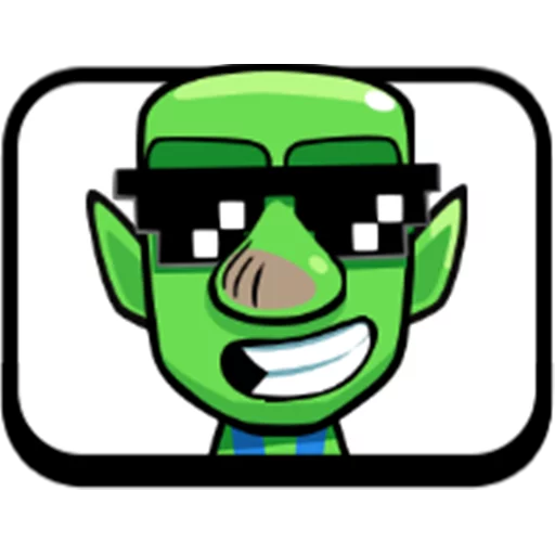 Sticker from the "Clash Royale Emotes" sticker pack