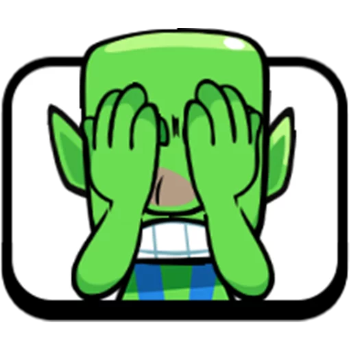 Sticker from the "Clash Royale Emotes" sticker pack