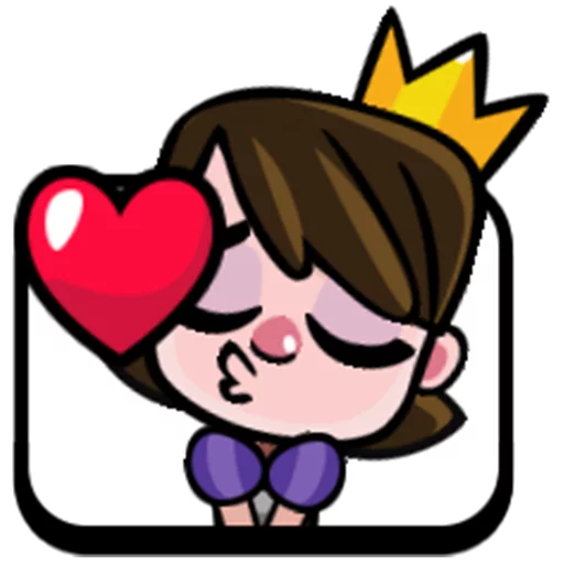 Sticker from the "Clash Royale Emotes" sticker pack