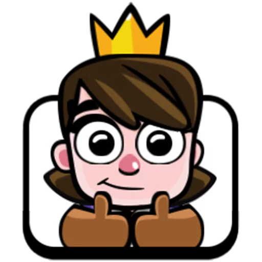 Sticker from the "Clash Royale Emotes" sticker pack