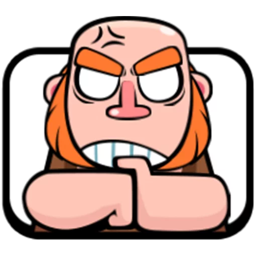 Sticker from the "Clash Royale Emotes" sticker pack