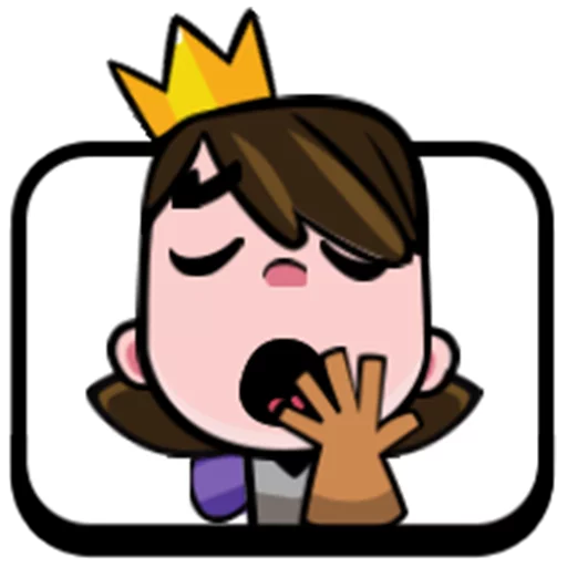 Sticker from the "Clash Royale Emotes" sticker pack