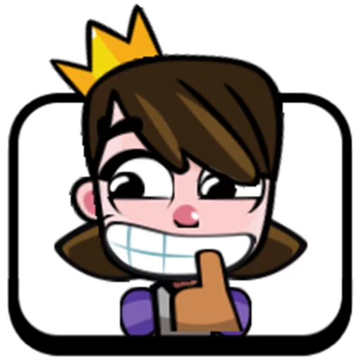 Sticker from the "Clash Royale Emotes" sticker pack