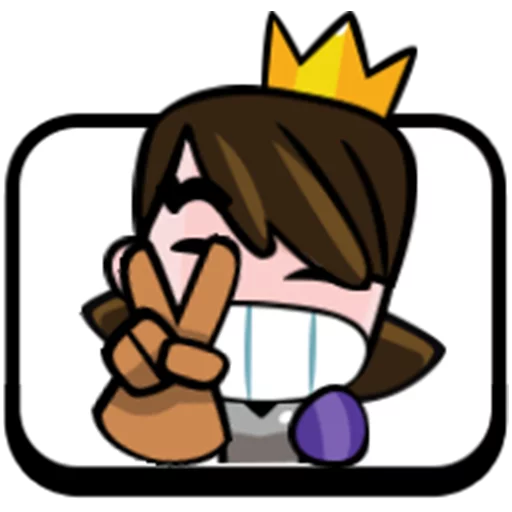 Sticker from the "Clash Royale Emotes" sticker pack