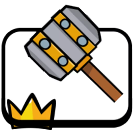 Sticker from the "Clash Royale Emotes" sticker pack