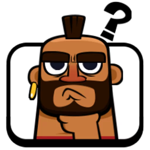 Sticker from the "Clash Royale Emotes" sticker pack