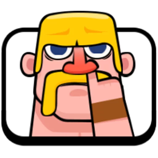 Sticker from the "Clash Royale Emotes" sticker pack