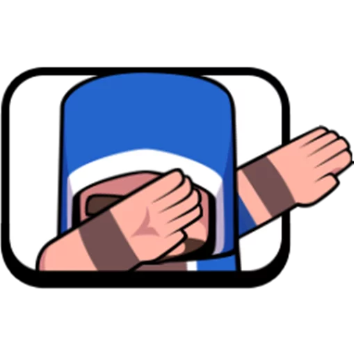 Sticker from the "Clash Royale Emotes" sticker pack