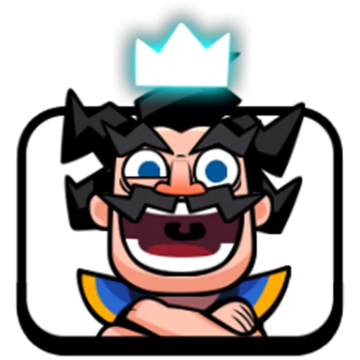 Стикер из набора "Clash Royale Emotes"