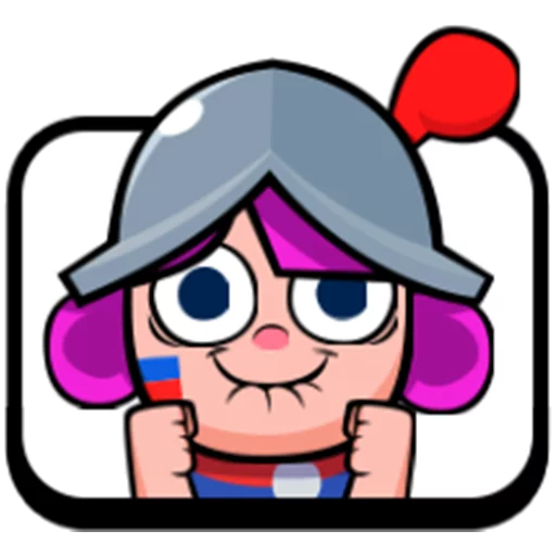 Sticker from the "Clash Royale Emotes" sticker pack