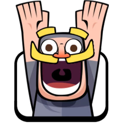 Sticker from the "Clash Royale Emotes" sticker pack