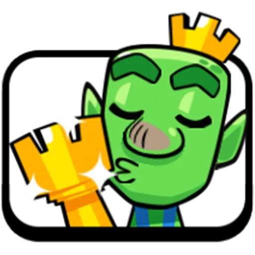 Sticker from the "Clash Royale Emotes" sticker pack