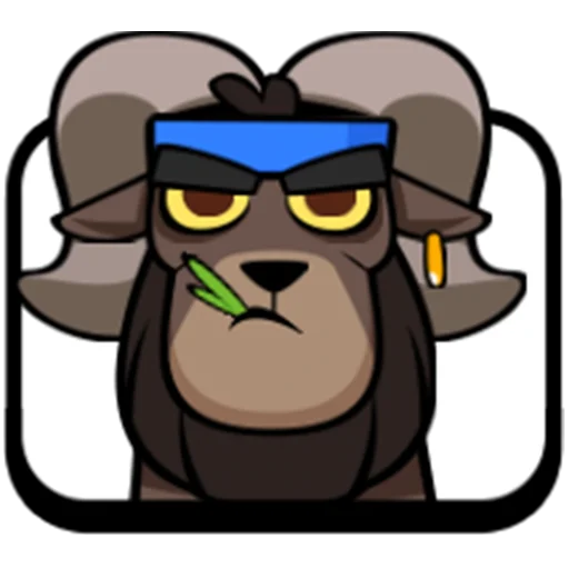 Sticker from the "Clash Royale Emotes" sticker pack