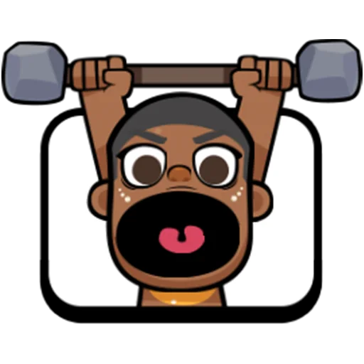 Sticker from the "Clash Royale Emotes" sticker pack