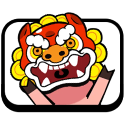 Sticker from the "Clash Royale Emotes" sticker pack